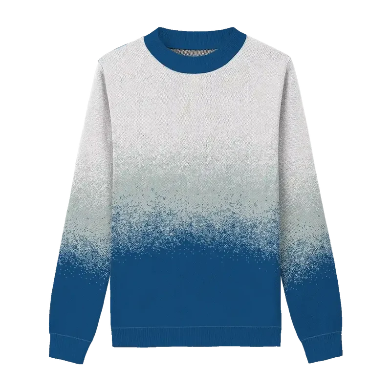 Bright Frostwave Ombre Sweater
