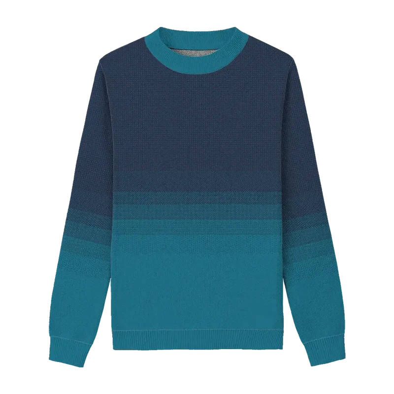 Midnight Fade Ombre Sweater
