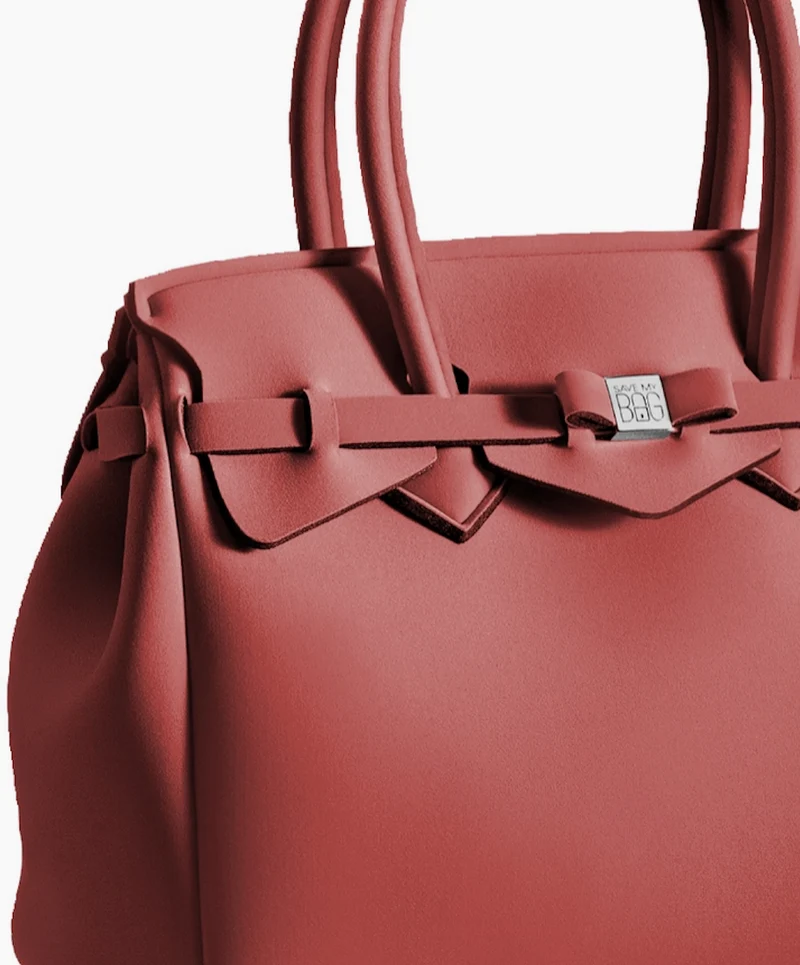 Handtasche Miss Petie Plus, Zimt, Stoff aus Neopren