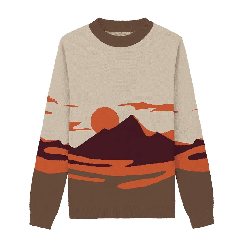 Sunset Desert Horizon Sweater
