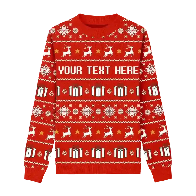 Gift Box Parade Christmas Sweater