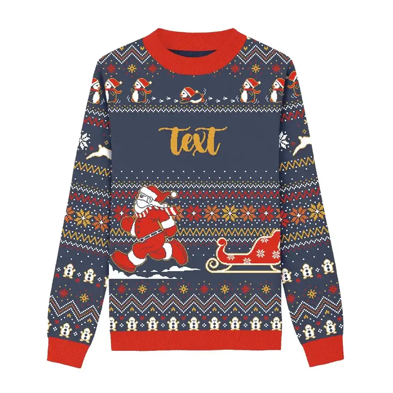 Santa’s Sleigh Ride Christmas Sweater
