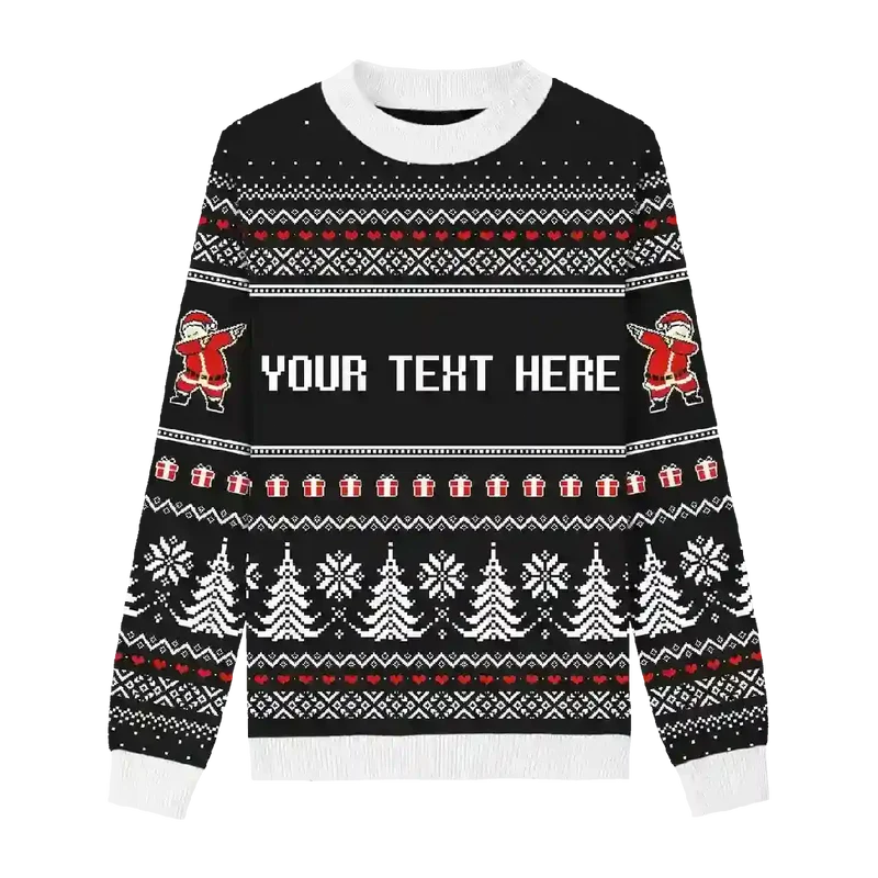 Midnight Santa Christmas Sweater