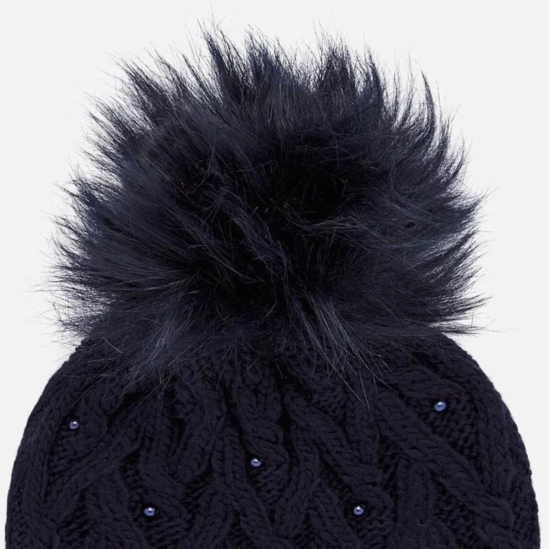 MAYORAL - Set Hat, Scarf, Gloves Girls Dark Blue