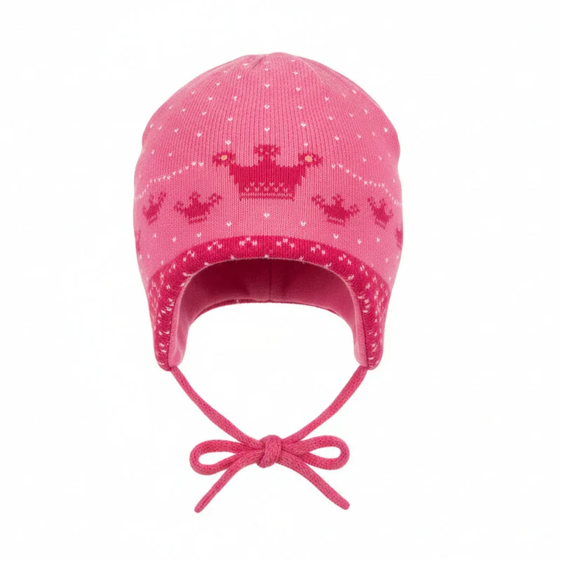 MAXIMO - Baby Hat Crown Pink