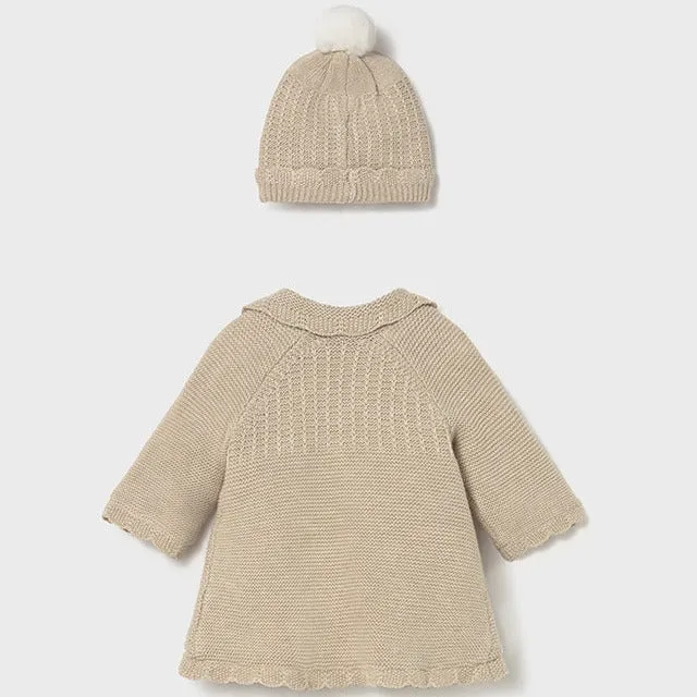 MAYORAL - Baby Girls Coat with Hat