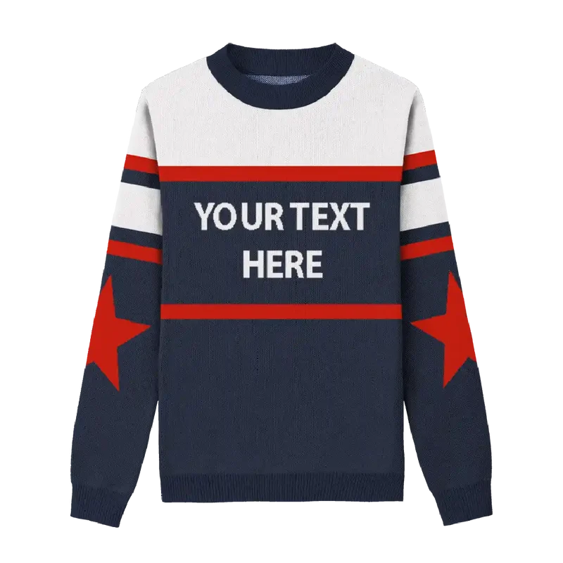 Starcrest Navy Flag Sweater