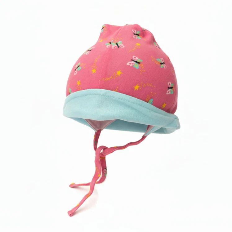 MAXIMO - Baby Hat Butterflies Pink UPF 50+
