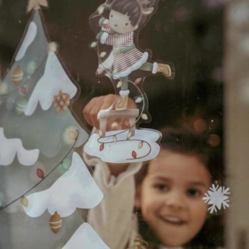 LITTLE DUTCH - Window sticker Christmas tree