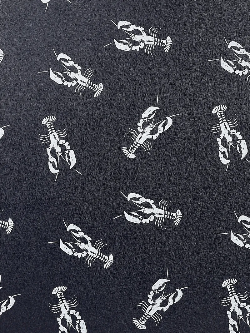 Tasche Alexandria Lobster in einem Hutschachtel-Stil , Navy