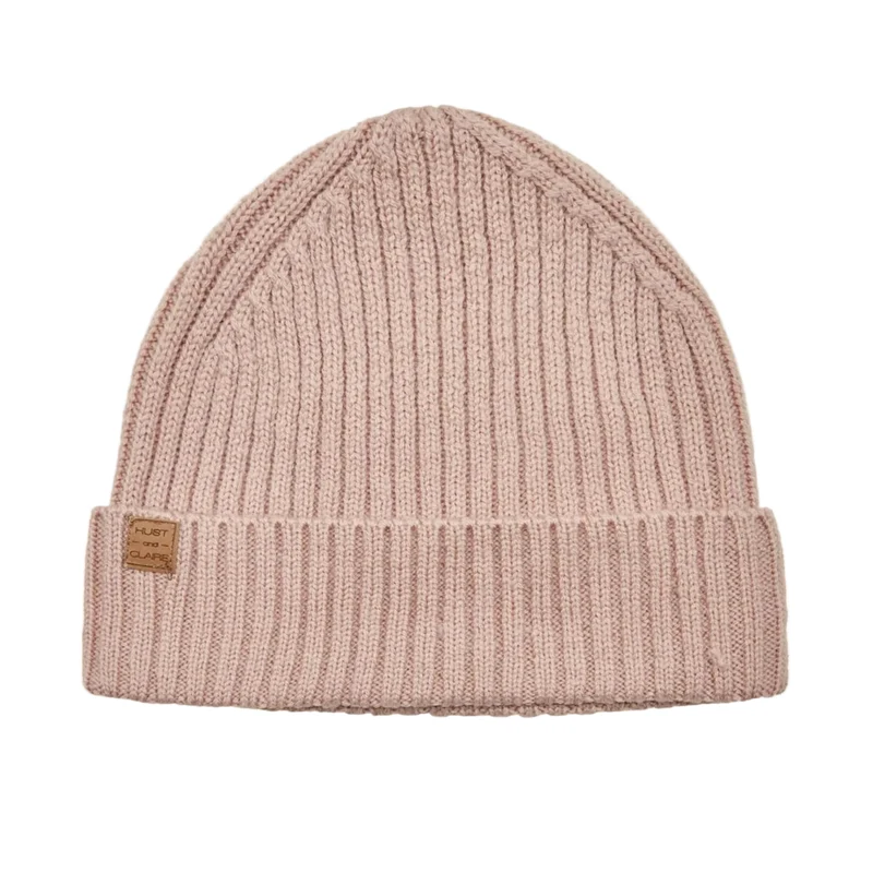 HUST & CLAIRE - HCFui hat made of pure merino wool, pink