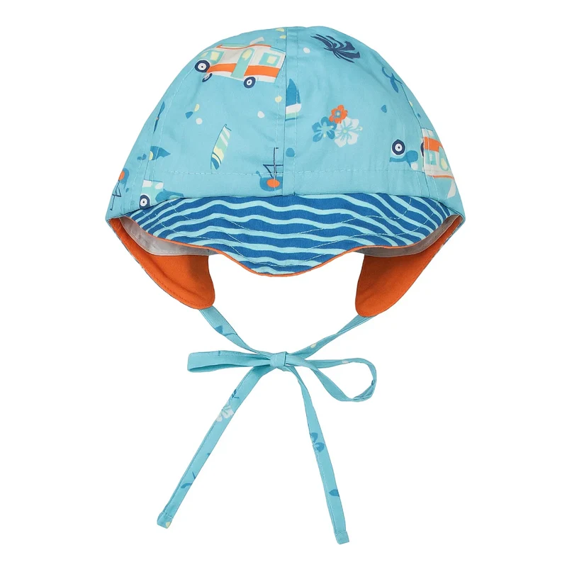 MAXIMO - Baby Hat Cars Blue