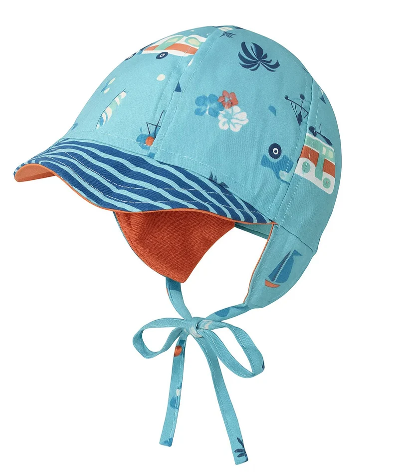 MAXIMO - Baby Hat Cars Blue