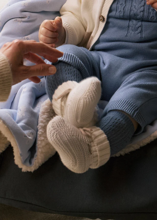 MAYORAL - knitted baby shoes