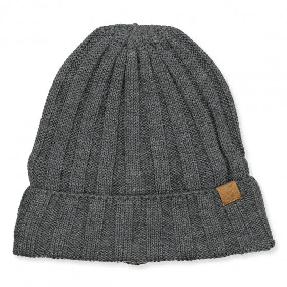 HUST & CLAIRE - Beanie Frej Merino Wool Grey