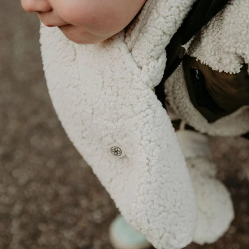 CLOBY - Teddy Scarf Off-White
