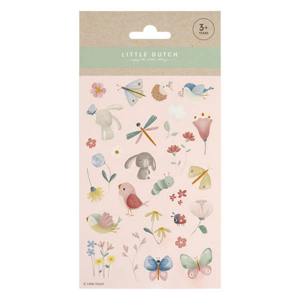 LITTLE DUTCH - Sticker set Flowers & Butterflies 100728