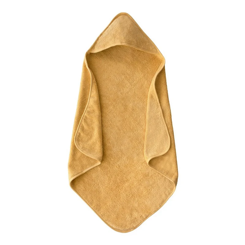 MUSHIE - Baby Hooded Towel Fall Yellow