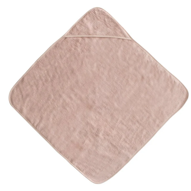 MUSHIE - Baby hooded towel Blush