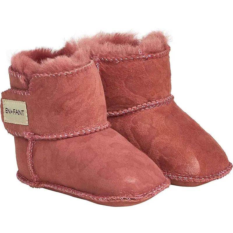 En Fant - Lambskin shoes Whitered Rose