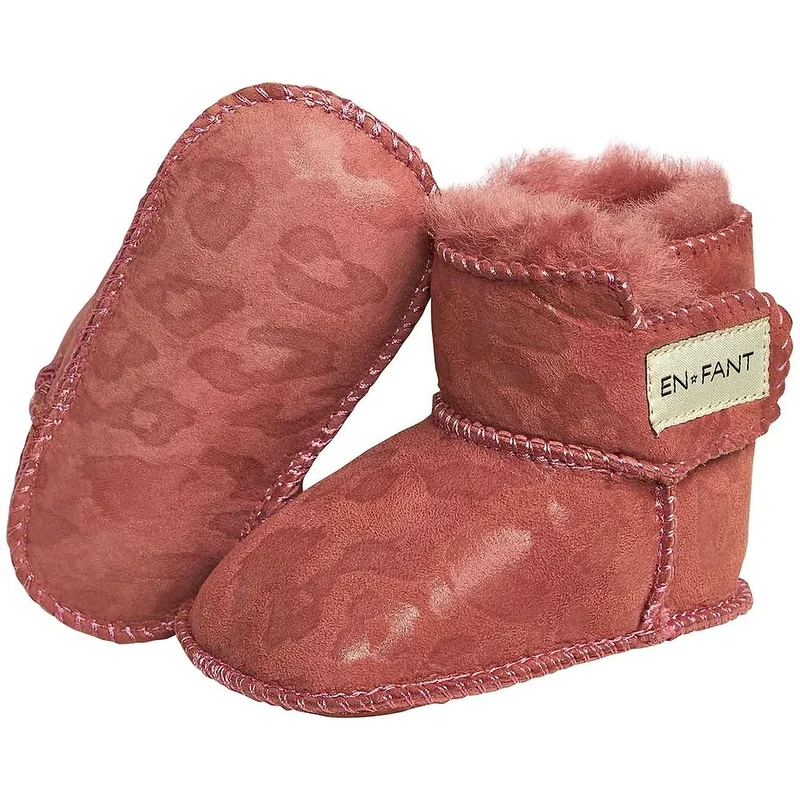 En Fant - Lambskin shoes Whitered Rose