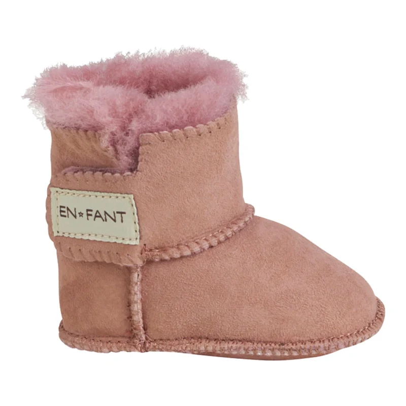 En Fant - lambskin shoes Old Rose