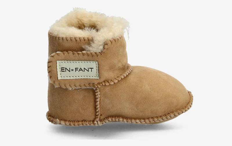 En Fant - Lambskin shoes Camel