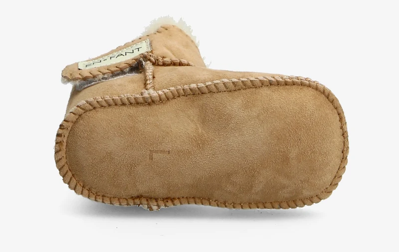 En Fant - Lambskin shoes Camel