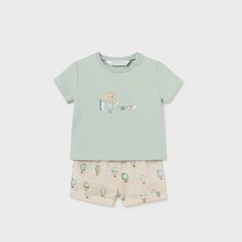 MAYORAL - Baby boy set 2-piece made of Better Cotton newborns