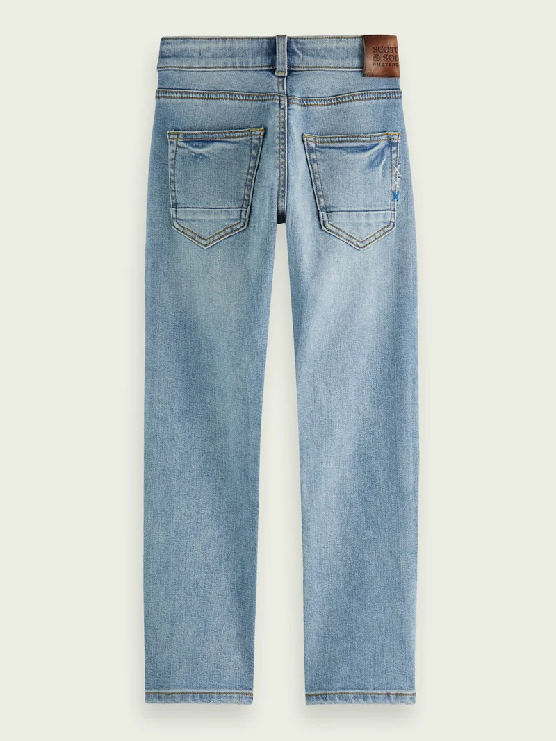 SCOTCH SHRUNK - Strummer Regular Slim Fit Jeans Coastline organic cotton