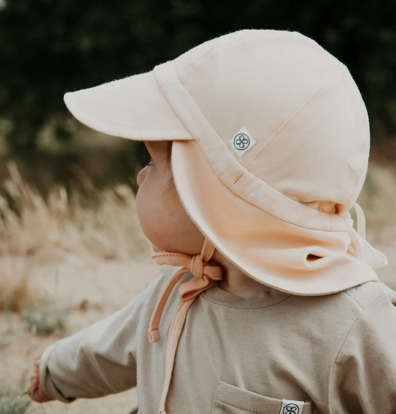 CLOBY - Reversible sun hat UPF 50+ Peachy Summer Sandy Beach