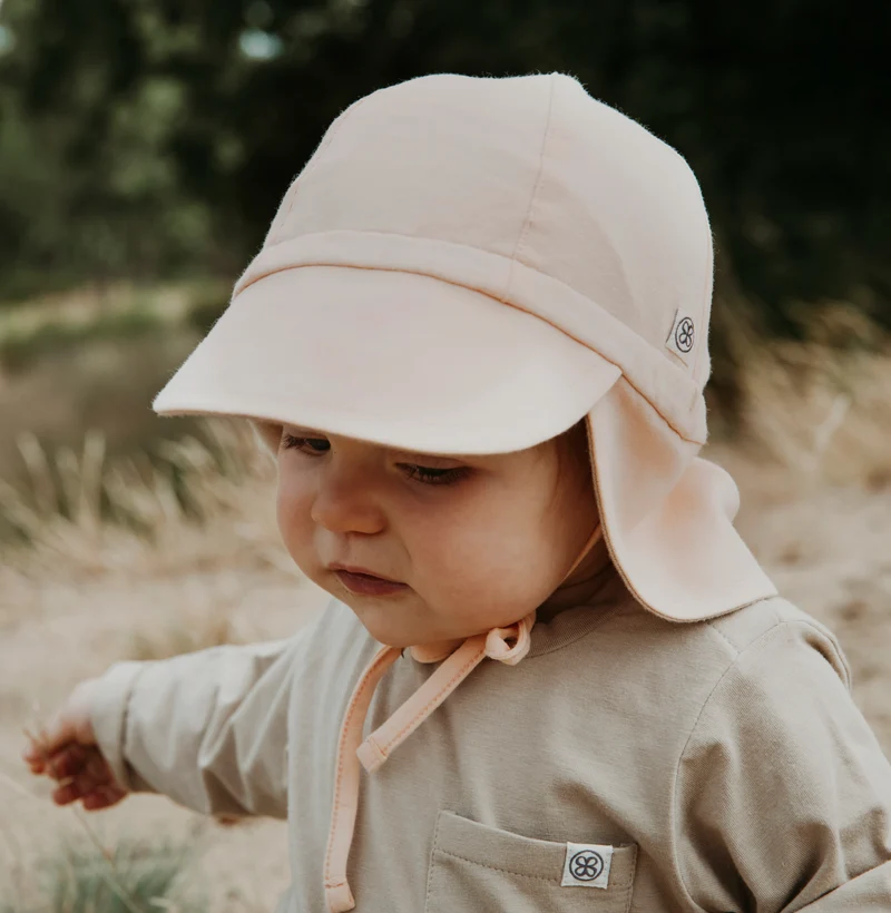 CLOBY - Reversible sun hat UPF 50+ Peachy Summer Sandy Beach