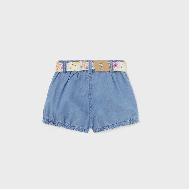 MAYORAL - Short pants with bow belt Better Cotton Baby