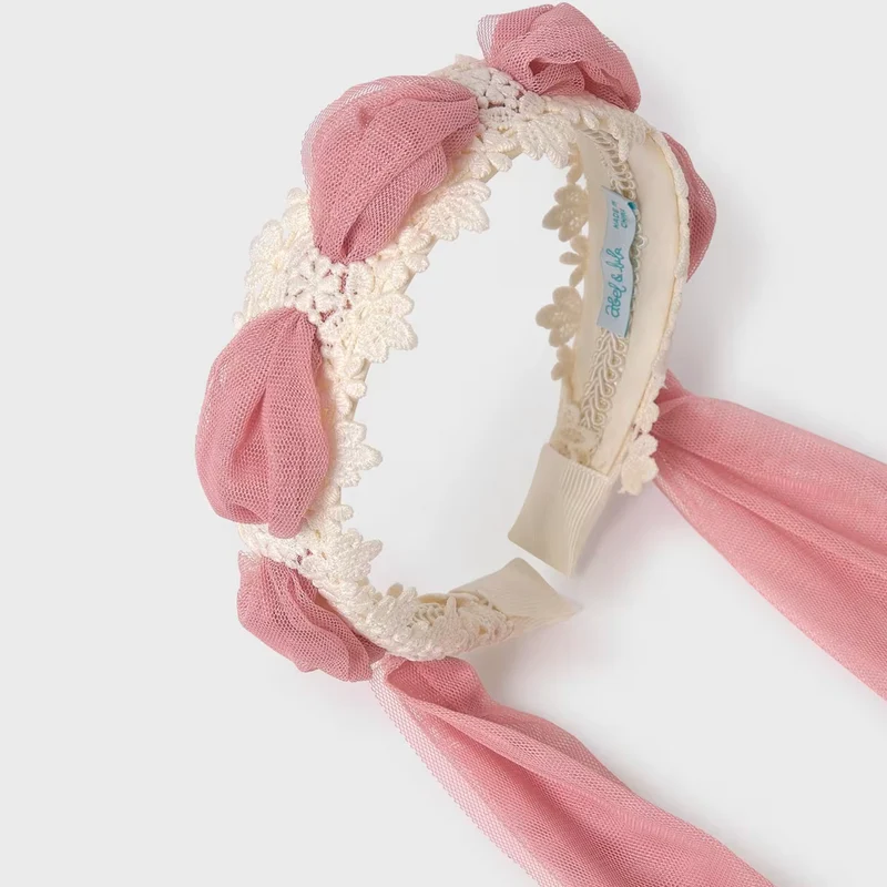 Abel & Lula - Headband Tulle Blush