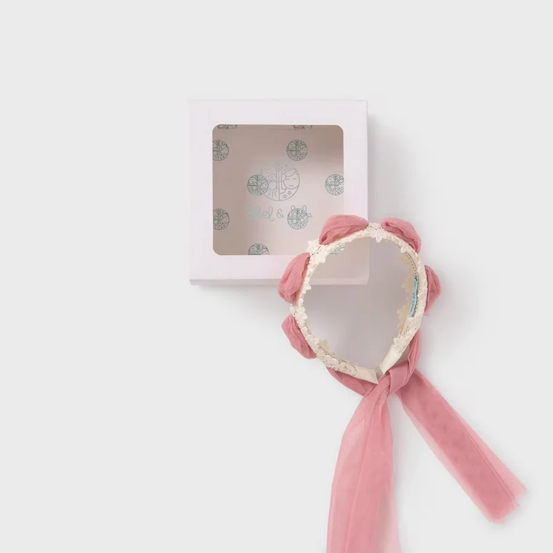Abel & Lula - Headband Tulle Blush