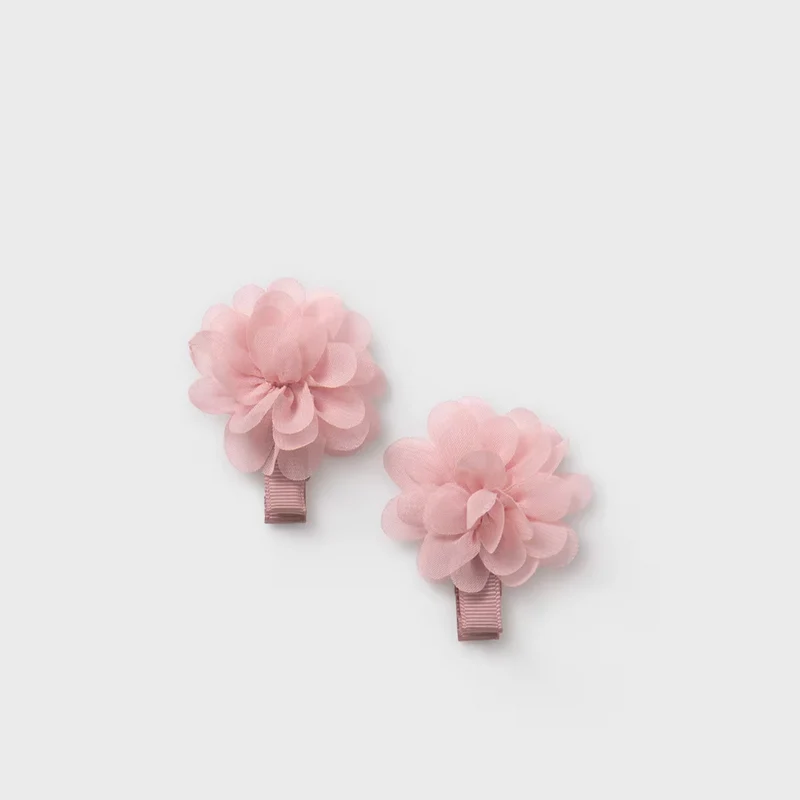 Abel & Lula - Baby Hair Clips Set of 2 Flowers Pink