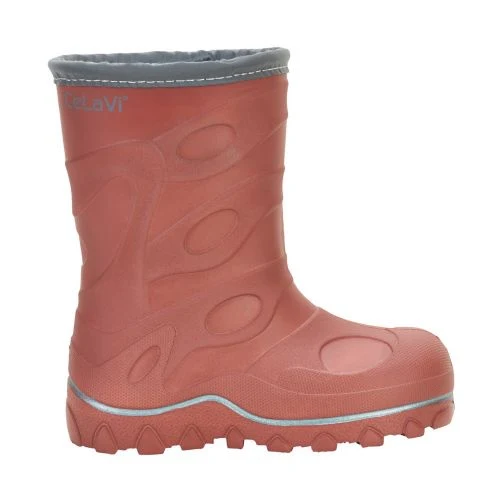 CELAVI - Thermo Rain Boots Lined Brown