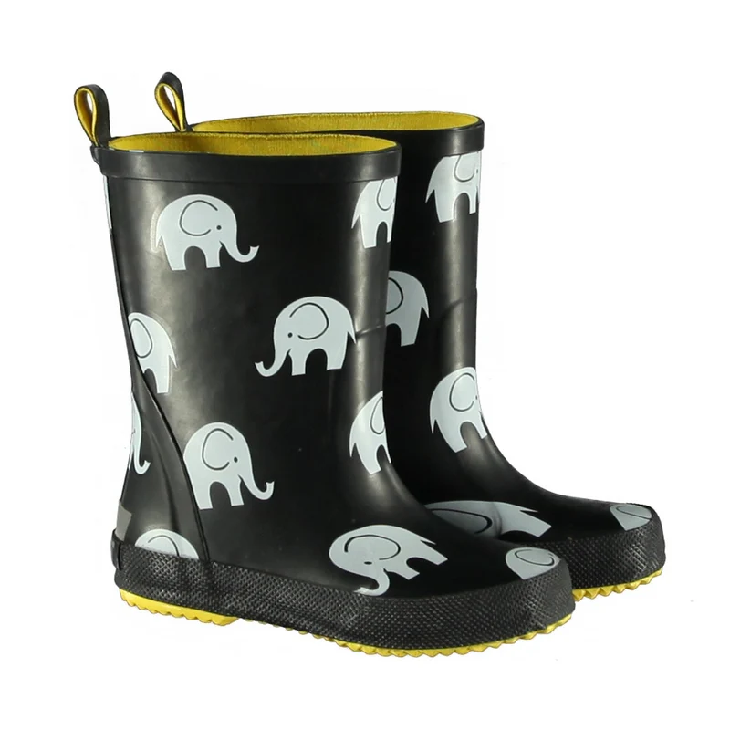 CELAVI - Rubber boots natural rubber Wellies Elephant Navy