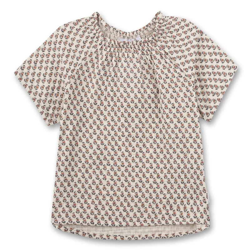 SANETTA - girls blouse muslin GOTS-certified