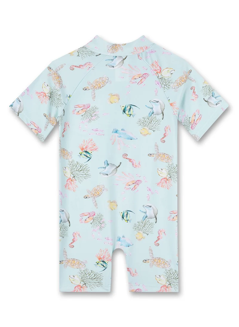 SANETTA - Girls swimsuit with UV protection 50+