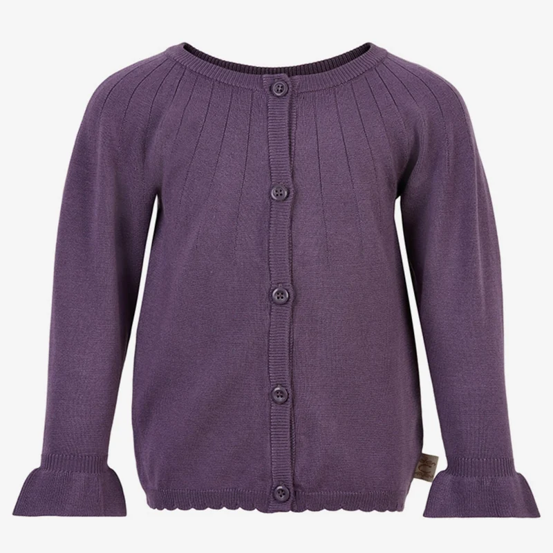 CREAMIE - Pointelle cardigan