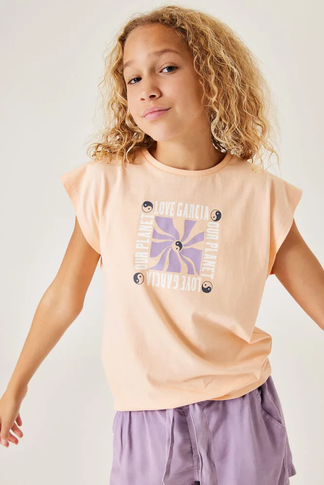 GARCIA - Girls T-Shirt Our Planet
