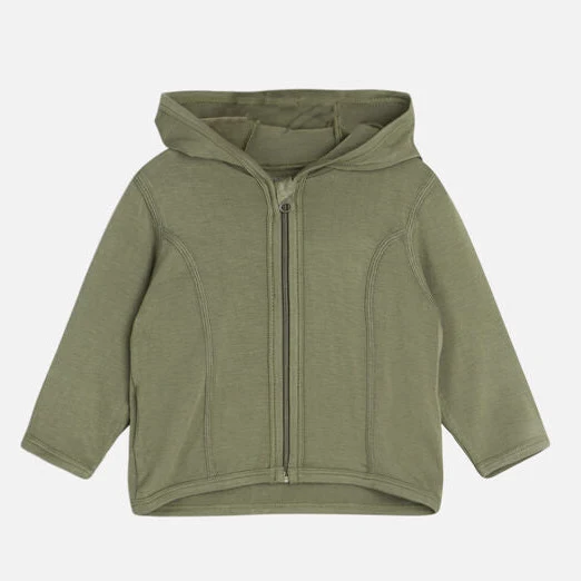 HUST & CLAIRE - Baby jacket with hood made of bamboo