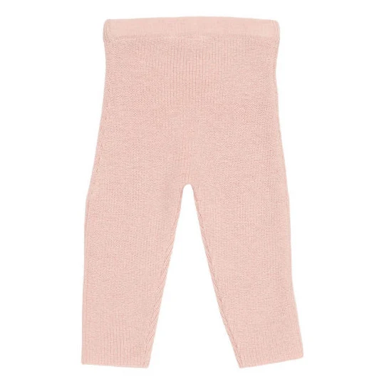 LITTLE DUTCH - Knitted Pants Soft Pink