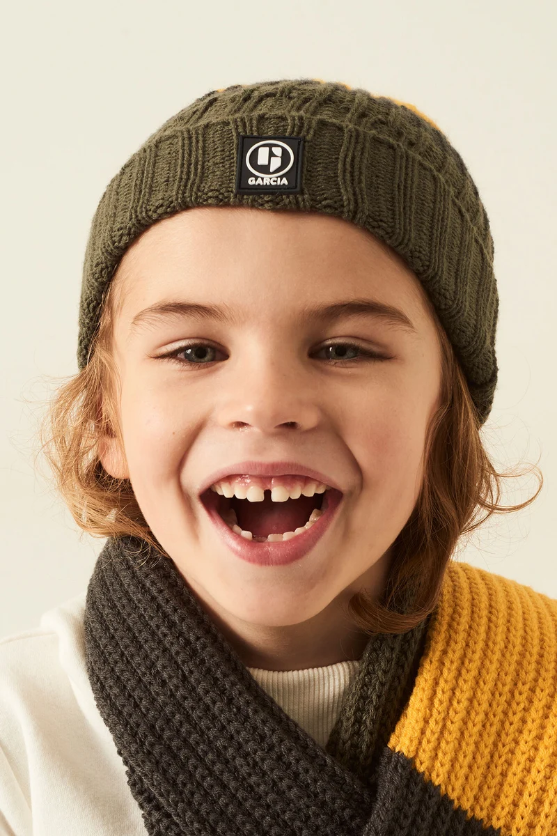 GARCIA - Boys color block beanie