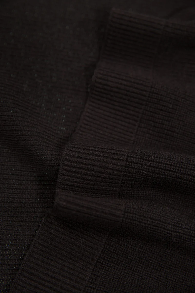 GARCIA - Girls Knitted Scarf Black