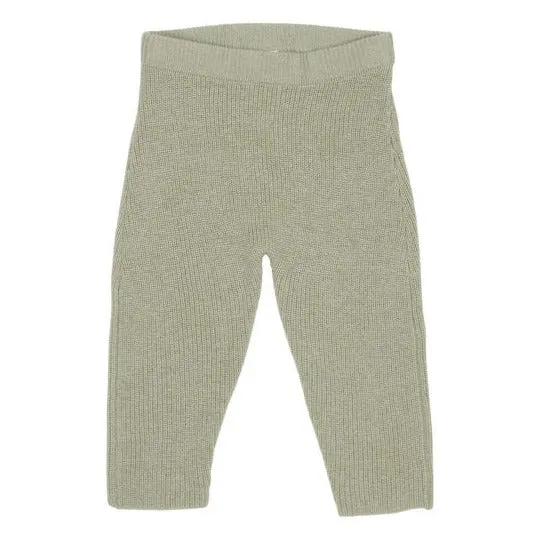 LITTLE DUTCH - Knitted Pants Green