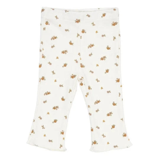 LITTLE DUTCH - Vintage flared trousers - White Blossom