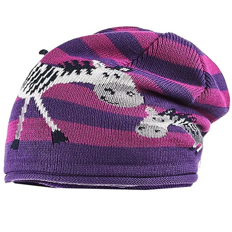 MAXIMO - Beanie girls zebra