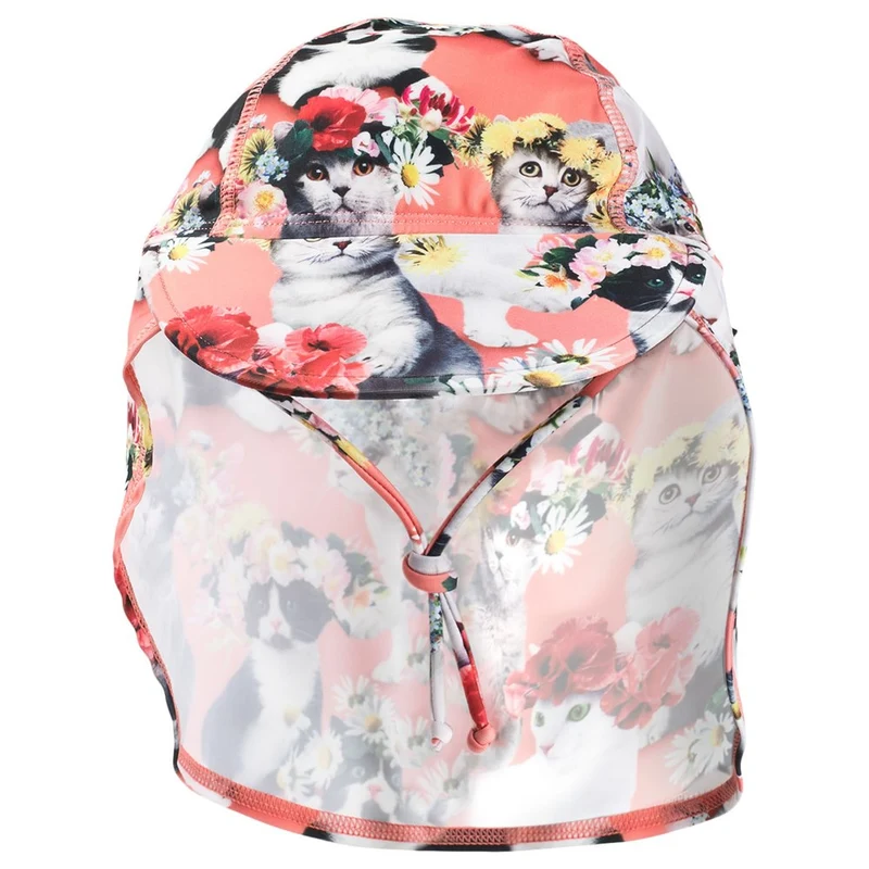 MOLO - Cap Nando Flower Power Cats UPF 50+ / GOTS certified